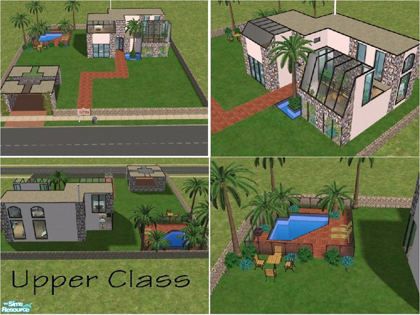 Sims 2 — Upper Class by lollipop6969 — If you like plants! This is the home for you! A nice upper class home with lots of