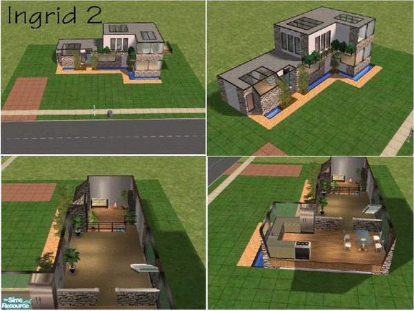 Sims 2 — Ingrid 2 by lollipop6969 — Another cute 1 bedroom loft!