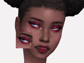 Sims 4 — Blood Butterfly Eyeliner by Sagittariah — base game compatible 1 swatches properly tagged enabled for all