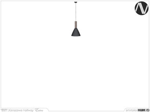 Sims 3 — Kanazawa Ceiling Lamp Short by ArtVitalex — Hallway Collection | All rights reserved | Belong to 2022