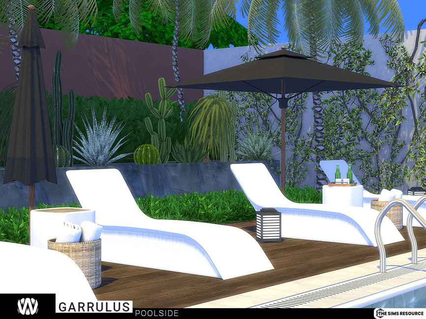 The Sims Resource Garrulus Poolside