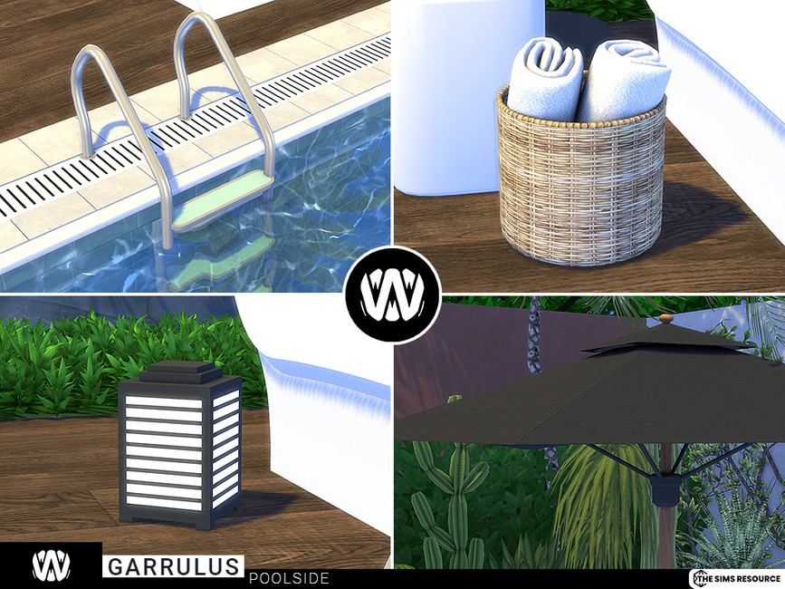 The Sims Resource Garrulus Poolside