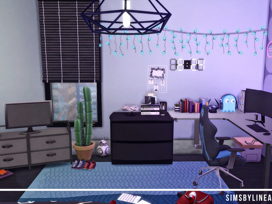 The Sims Resource - Gamer Bedroom