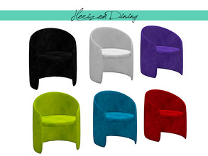 Sims 4 — Horizon Dining - Chair by zarkus — Horizon Dining - Chair 6 colors