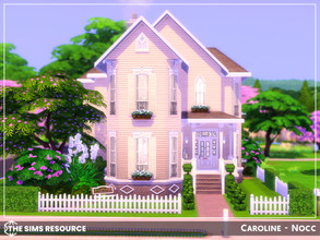 Sims 4 — Caroline - Nocc by sharon337 — Caroline is a Beautiful 4 Bedroom 4 Bathroom Detached House. Perfect for a family