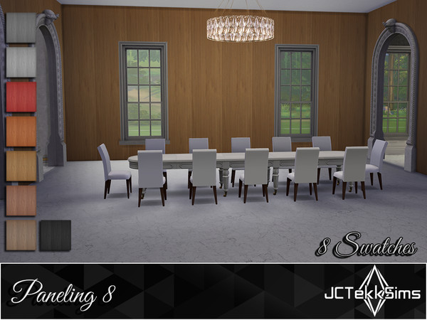 Sims 4 — Paneling 8 by JCTekkSims — Created by JCTekkSims.