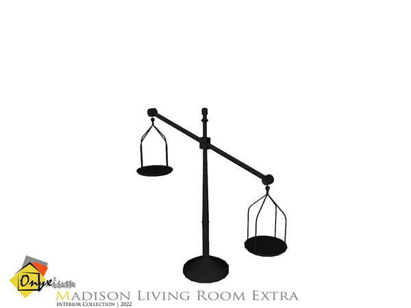 Sims 4 — Madison Decor Scales by Onyxium — Onyxium@TSR Design Workshop Living Room Collection | Belong To The 2022 Year