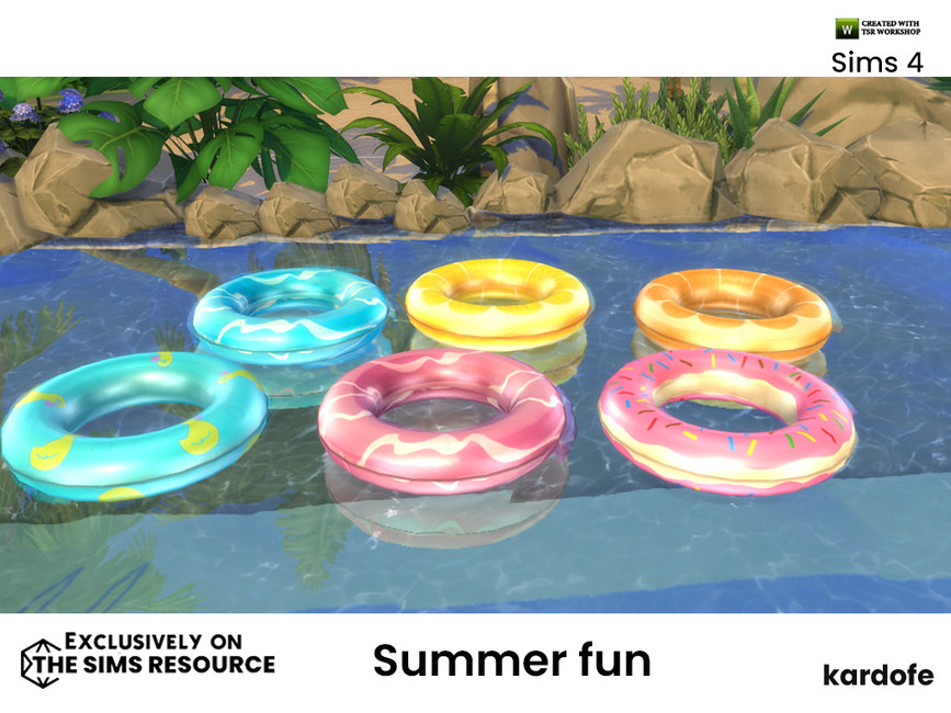 The Sims Resource kardofe_Summer fun_Float