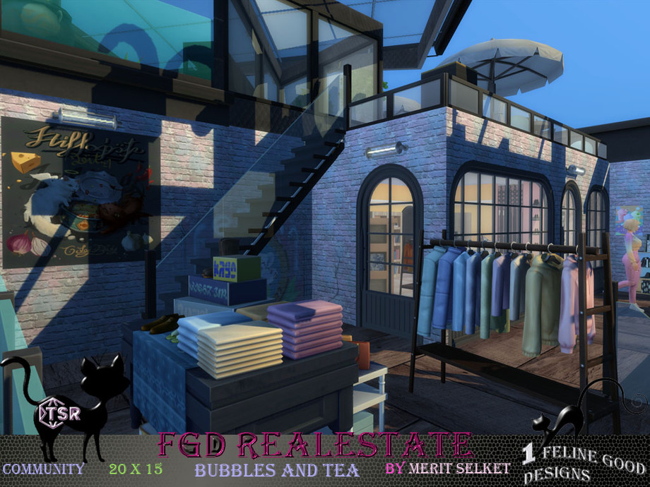 The Sims Resource - Bubbles and Tea Thrift store