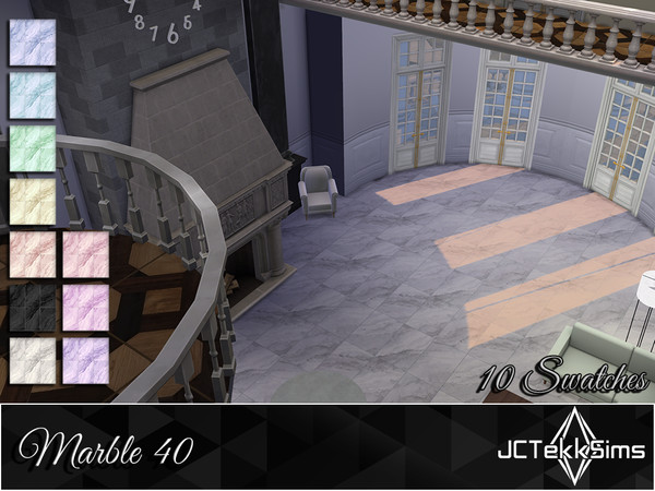 Sims 4 — Marble 40 by JCTekkSims — Created by JCTekkSims.