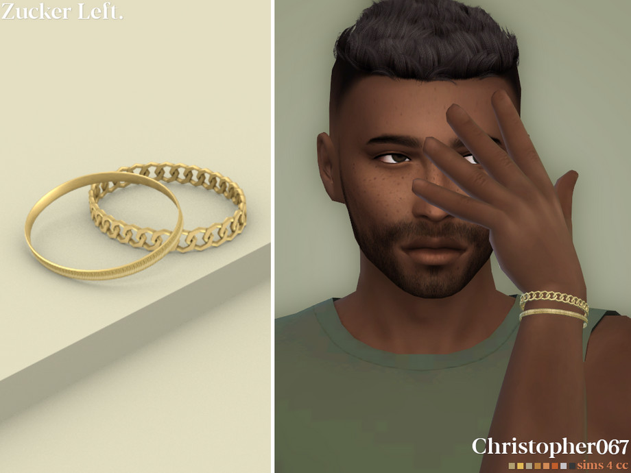 The Sims Resource - Zucker Bracelet - Left