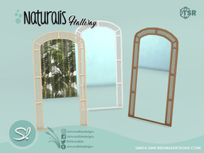 Sims 4 — Naturalis Hallway Mirror by SIMcredible! — by SIMcredibledesigns.com available exclusively at TSR 3 colors