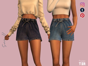Sims 4 — Denim shorts - MBT42 by laupipi2 — New denim short comming in 10 swatches