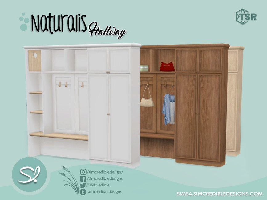 The Sims Resource Naturalis Hallway shelves