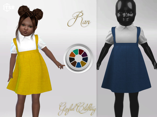 Sims 4 — Ran by Garfiel — - 10 colours - Everyday, party, formal - Base game compatible - HQ compatible