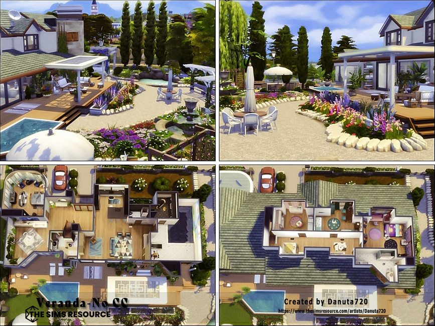 The Sims Resource VerandaNo CC