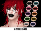 Sims 4 — Souleater Lipstick by comaron — 10 swatches for male and female found in: Lipsticks