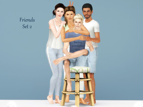 Sims 3 — Friends Set 2 by jessesue2 — Sims 3 poses for a set of friends. I've had a lot of requests for friends and I