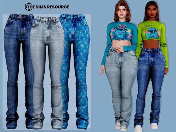 The Sims Resource - Malay Denim Jeans