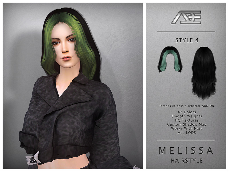 Ade_Darma's Melissa Style 4 (Hairstyle)
