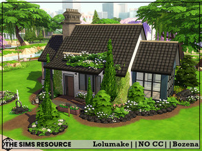Sims 4 — Lolumake by Bozena — The house is located in the Newcrest . Unfurnished Lot: 30 x 30 Value: $ 31 702 Lot type: