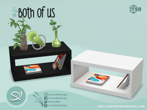 Sims 4 — Both of us bookcase by SIMcredible! — by SIMcredibledesigns.com available exclusively at TSR 2 colors variations