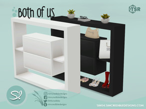 Sims 4 — Both of us dresser by SIMcredible! — by SIMcredibledesigns.com available exclusively at TSR 2 colors variations 