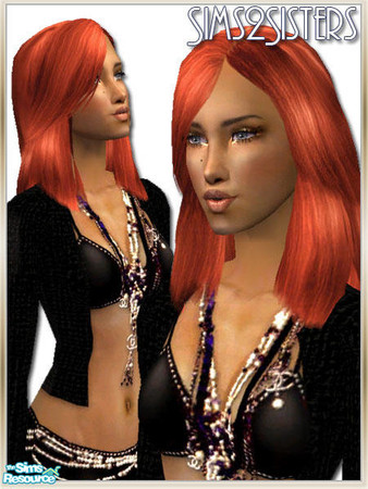 Sims 2 — S2S MaxoidMonkey hair  by sims2sisters — MaxoidMonkey hair mesh retexture. Available for Young, Adult and Elder