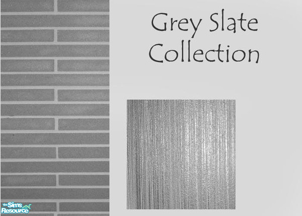 Sims 2 — Grey Slate Wall And Floor by LaSarahevette83 — Lovely Grey Slate Walls and Floor...Perfect for your sims loft,