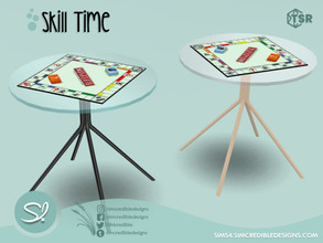 Sims 4 — Skill Time board game by SIMcredible! — by SIMcredibledesigns.com available exclusively at TSR 4 colors +