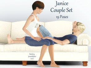 Sims 3 — Janice Couple Set  by jessesue2 — This was a requested set. The player needed a set where one sim was standing