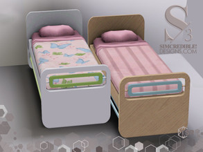 Sims 3 — Little Wonders Bed by SIMcredible! — SIMcredibledesigns.com