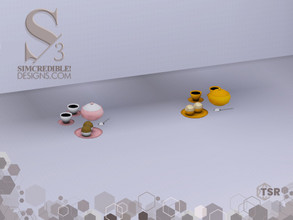 Sims 3 — Little Wonders Miniature Tea by SIMcredible! — SIMcredibledesigns.com