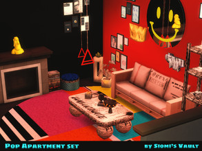 Sims 4 — Pop apartment Light by Siomi's Vault by siomisvault — Is it me or it's deadly hard taking pictures of the