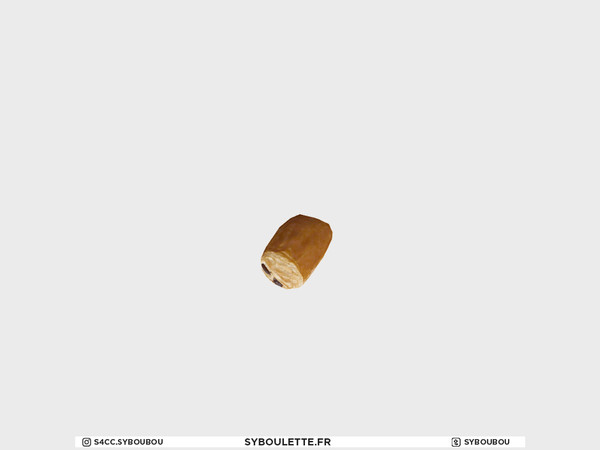 Sims 4 — Boulangerie - Decor pain au chocolat by Syboubou — This is a decor pain au chocolat.