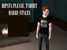 Sims 3 — Hipsta Please - Harry Styles T-Shirt by dibby93 — Hipsta Please T-Shirt that Harry wore several times. I'm sorry