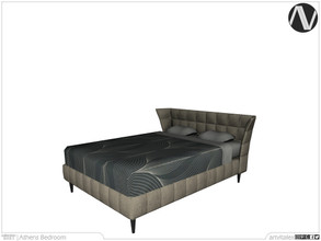 Sims 3 — Athens Bed by ArtVitalex — Bedroom Collection | All rights reserved | Belong to 2022 ArtVitalex@TSR - Custom