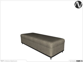 Sims 3 — Athens Bench by ArtVitalex — Bedroom Collection | All rights reserved | Belong to 2022 ArtVitalex@TSR - Custom