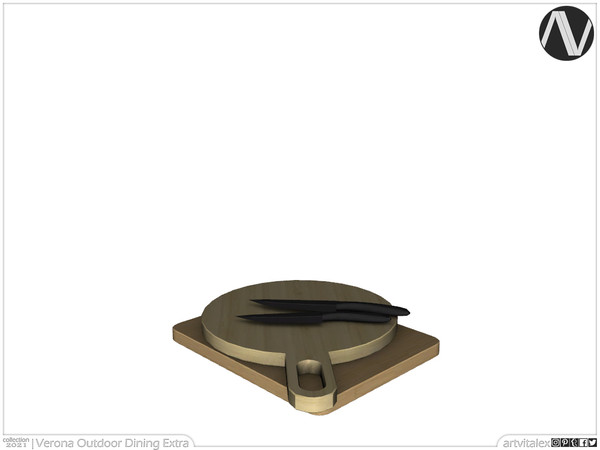 Sims 3 — Verona Chopping Boards And Knifes by ArtVitalex — Outdoor And Garden Collection | All rights reserved | Belong