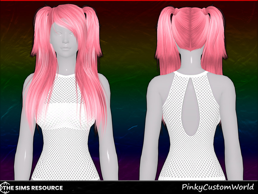 The Sims Resource - Bonus Retexture of Generated hair by JavaSims