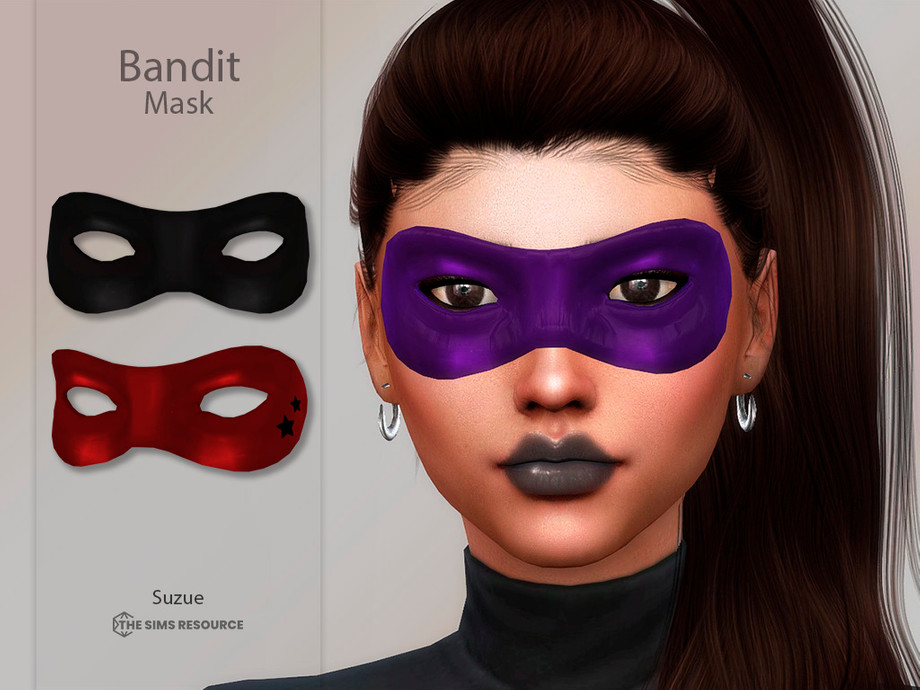 The Sims Resource - Bandit Mask