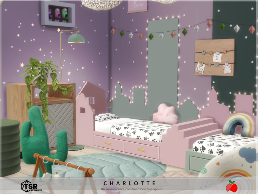 The Sims Resource Charlotte toddler bedroom