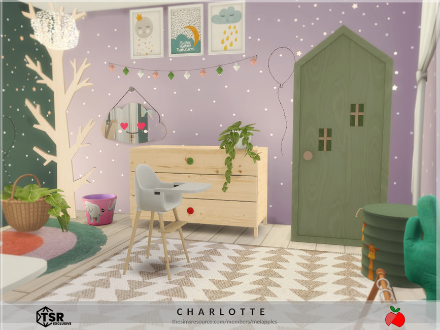 The Sims Resource Charlotte toddler bedroom