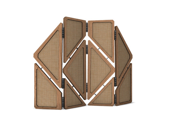 Sims 4 — Mid Century Modern Living Roomdivider by Angela — Mid Century Living Roomdivider. In wood and wicker. 