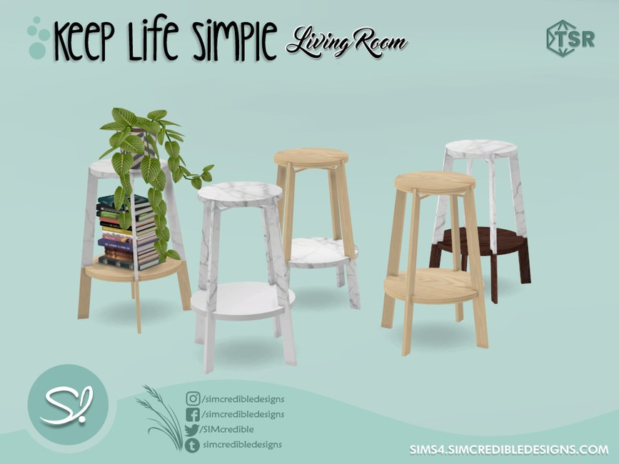 The Sims Resource Keep Life Simple Living End Table