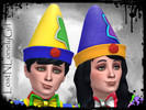 Sims 4 — Clown Hat Conversion 4 Children by lostnlonelygrl862 — Base Game adult Clown hat converted for children, same