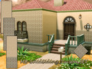 Sims 4 — Solid Siding Tucson SET by matomibotaki — MB-SolidSiding_Tucson_SET 3 Color plastered walls some with decorative