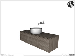 Sims 4 — Zion Sink by ArtVitalex — Bathroom Collection | All rights reserved | Belong to 2022 ArtVitalex@TSR - Custom