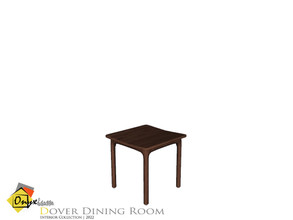 Sims 4 — Dover Dining Stool by Onyxium — Onyxium@TSR Design Workshop Dining Room Collection | Belong To The 2022 Year