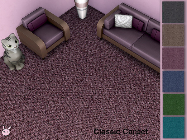 Sims 4 — Classic Carpet Flooring by Simshase2 — A classic carpet for your sims home.